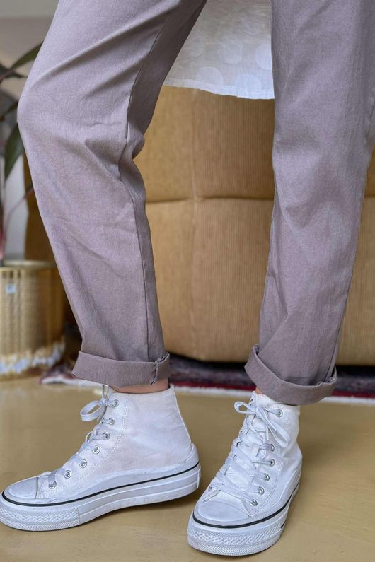 Made in Italy Luxury Smooth Magic Trouser Mocha ++ 